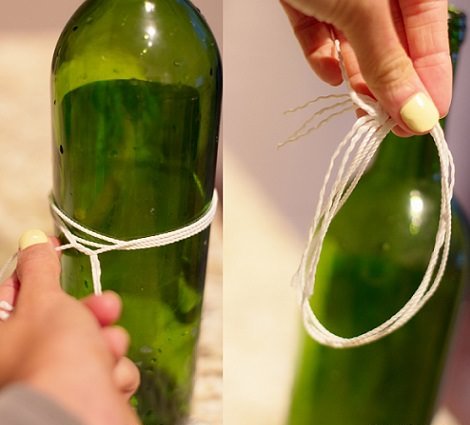 guisante Bisagra Despido Cómo hacer un jarrón reciclado a partir de una botella de cristal -  INMADRID REMAX